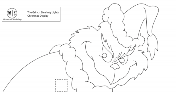 Grinch Christmas Cutout – The Olmstead Workshop