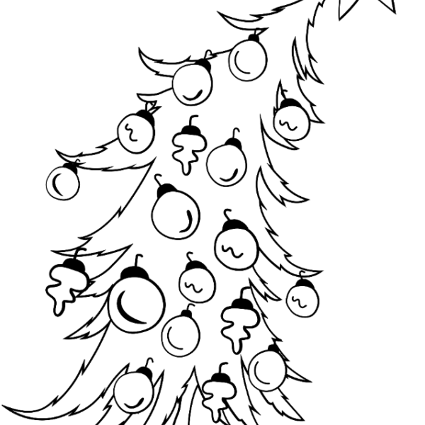 Whoville Christmas Tree Cutout